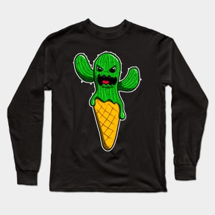 Cactus Icecream Long Sleeve T-Shirt